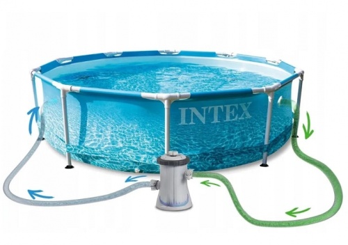 Бассейн каркасный Intex с фильтр-насосом 305x76 см (28208NP)