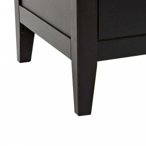 Комод Leset Мира 06 черный ручки черные