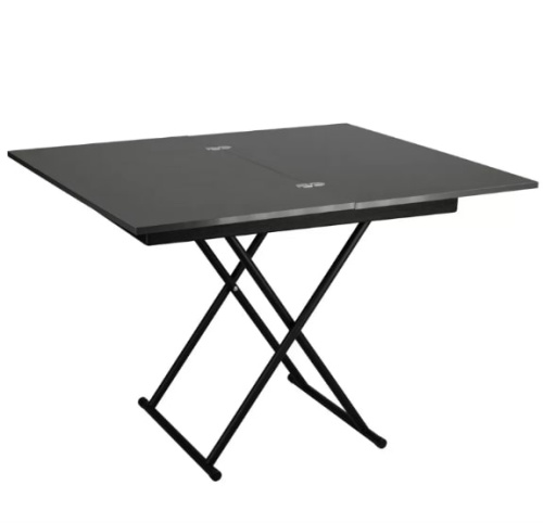 Стол трансформер Лерон графит темный черный 