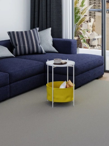 Стол журнальный Элдей жёлтый белый 