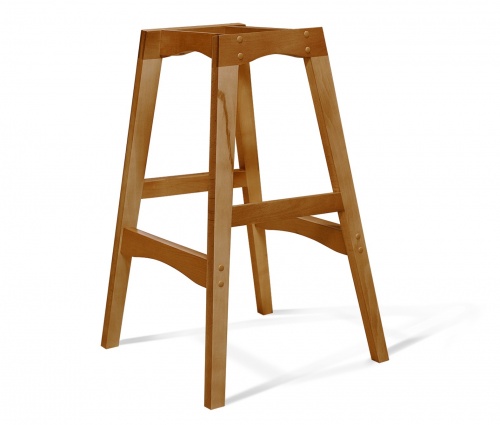 Стул барный Sheffilton SHT-ST33-1/S65 альпийский бирюзовый светлый орех 