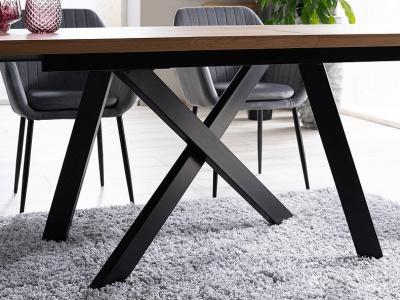 Стол обеденный SIGNAL CAPITOL дуб черный 