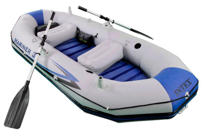 Лодка надувная 297х127х46 см Intex Mariner-3 68373NP (Китай)