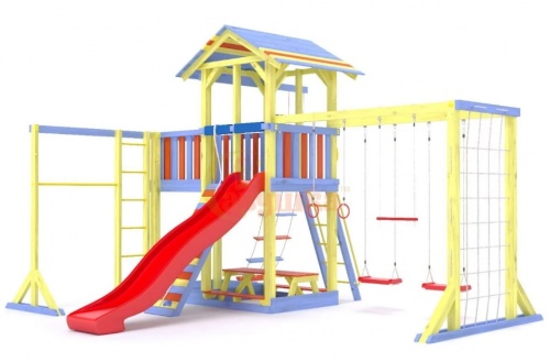 Детская спортивная площадка для дачи Савушка 15 Color-9