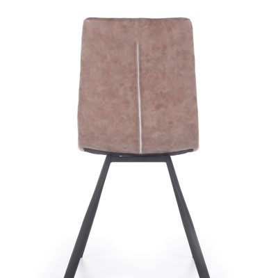 Стул HALMAR K280 коричневый черный 