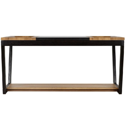 Стол журнальный BeautyStyle 33 дуб вотан черный 