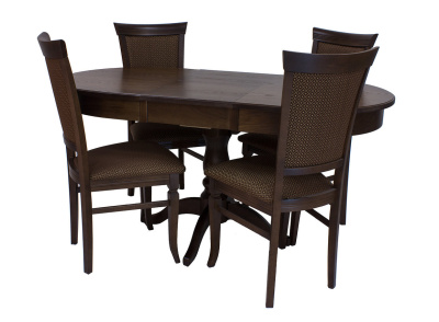 Стол обеденный Leset Вермонт венге 