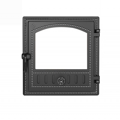 Дверка ВЕЗУВИЙ каминная 280 (не крашеная)