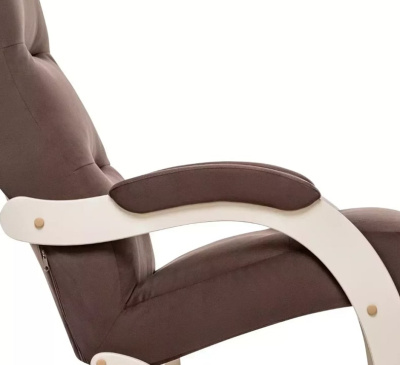 Кресло-качалка Leset Дэми слоновая кость ткань V 23