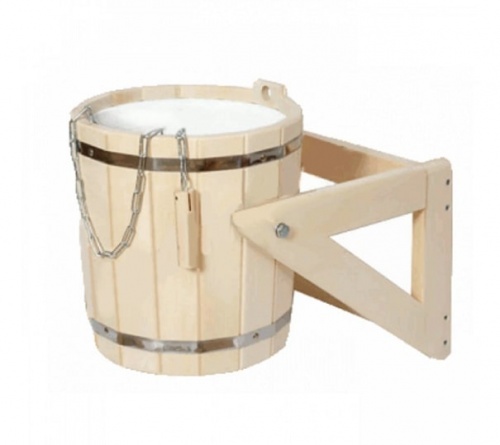 Обливное устройство 15л Липа с пластиковой вставкой ОП-15