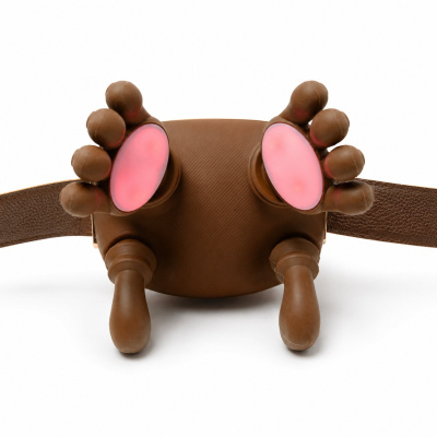 Массажер для тела ручной VibeWell P-054 BROWN