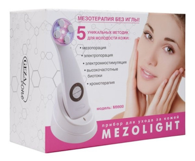 Массажер для лица Gezatone Mezolight M9910 1301115S