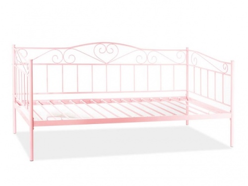 Кровать SIGNAL BIRMA розовый 90/200 