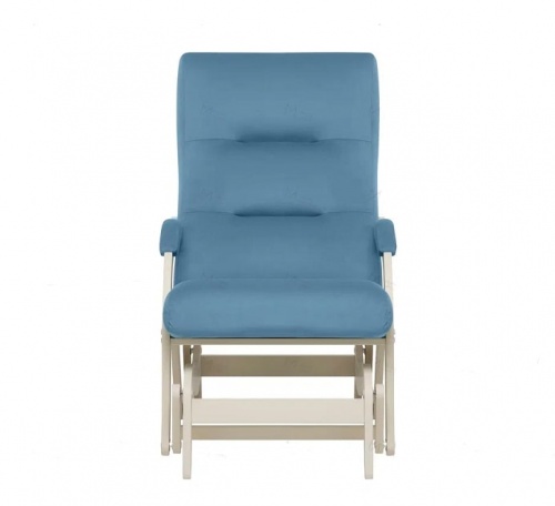 Кресло-маятник Leset Дэми слоновая кость ткань V47