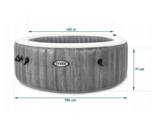 Бассейн-джакузи Intex Greywood Deluxe 196x71 см (28440GN)