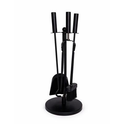 Набор каминный EVEREST К191-B черный (22*48см)