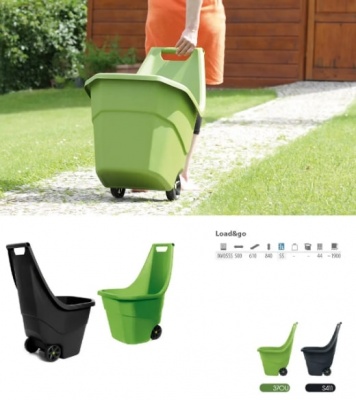 Садовая тележка Prosperplast Load Go 55л IWO55C-S411
