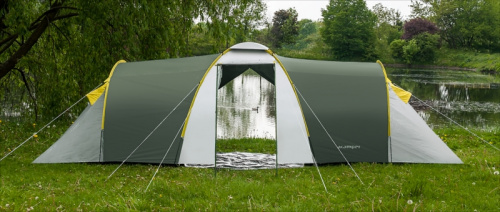 Палатка туристическая Acamper NADIR 6-местная 3000 мм/ст green