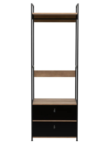 Вешалка напольная Leset Вудми 2 ящика 