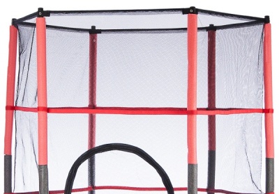 Батут Atlas Sport 140 см (4.5ft) на эластичных ремнях Blue