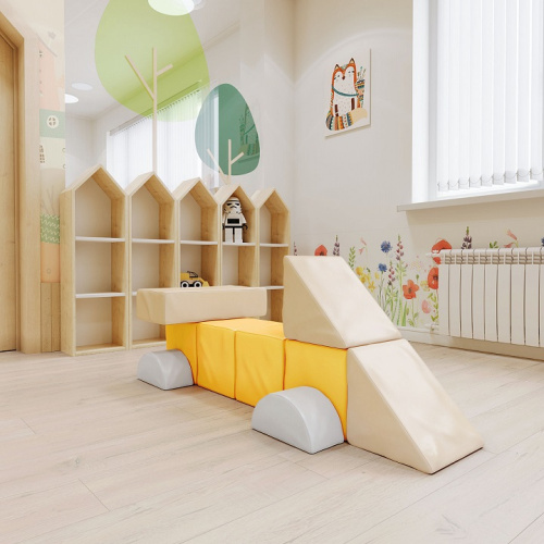 Мягкий игровой комплекс Байк Romana ДМФ-МК-11.87.03 Pastel