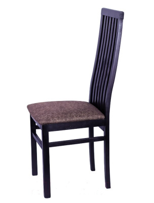 Стул МДК-82.1 Венге Микровелюр коричневый 