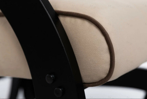 Кресло-маятник Leset Хилл венге Velur V18 кант V23