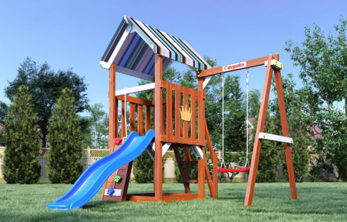 Детская площадка для дачи Савушка TooSun 15 синий