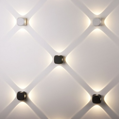 Бра уличное Elektrostandard 1504 Techno Led Cube черный