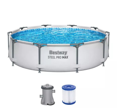 Бассейн каркасный Bestway 56408 Steel Pro MAX 305x76 см