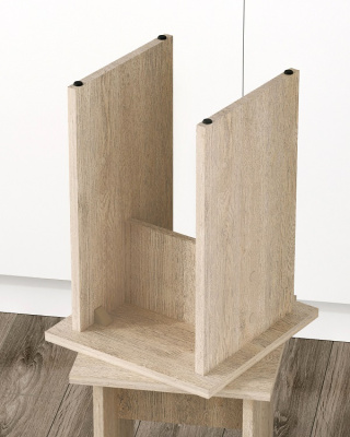 Табурет СН-005.012 дуб экспрессив песочный 