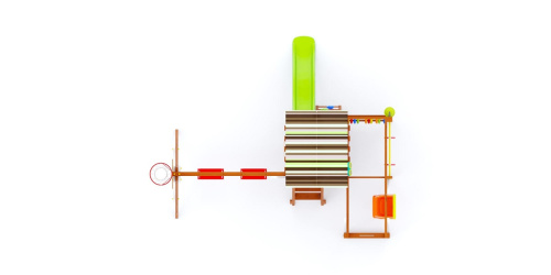 Детская площадка для дачи Савушка TooSun 12 салатовый