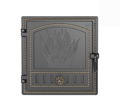 Дверка ВЕЗУВИЙ каминная 281 (Бронза)