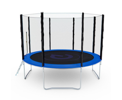 Батут с сеткой DFC PELPO 12ft с лестницей BLUE