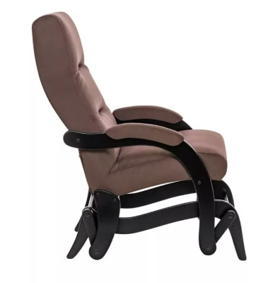 Кресло-маятник Leset Дэми венге ткань V23