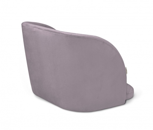 Стул барный Sheffilton SHT-ST33/S80 сиреневая орхидея темный орех черный 