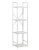 Стеллаж Leset Стилвуд 14 узкий 4 полки белый 