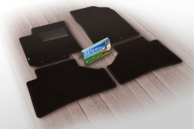 Коврики салона текстильные Klever CHEVROLET NIVA Standard черные