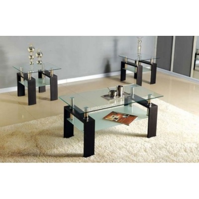 Стол журнальный SIGNAL LISA D серый 