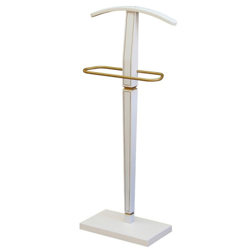 Вешалка костюмная В 70 белый ясень/золото 