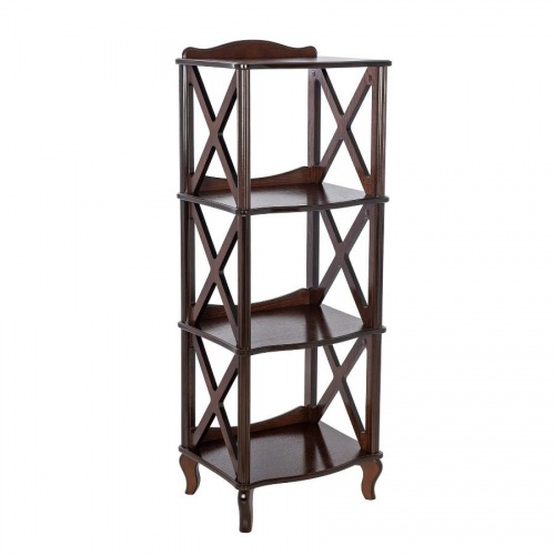 Этажерка-стеллаж Leset Джульетта-3 орех 