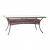 Комплект мебели Deco 8 с прямоугольным столом шоколад