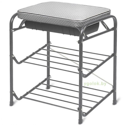 Банкетка с мягким сиденье и ящиком NIKA БП1 