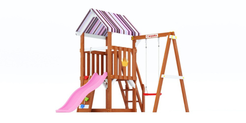Детская площадка для дачи Савушка TooSun 15 розовый