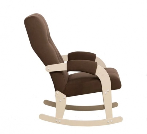 Кресло-качалка Leset Спринг слоновая кость Velur V23