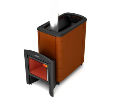 Печь для бани Термофор Тунгуска XXL 2013 Inox Витра терракота от Vishop.by 