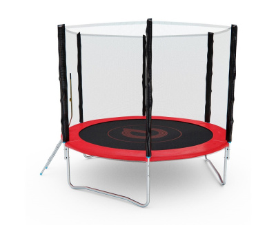 Батут с сеткой DFC PELPO 10ft с лестницей RED