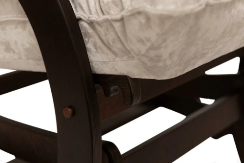 Кресло-маятник Leset Луно мокко Crash lux 3