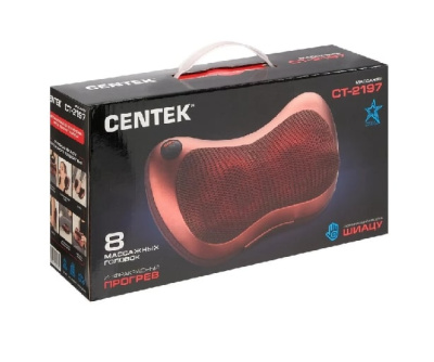 Массажная подушка Centek CT-2197 бронзовый