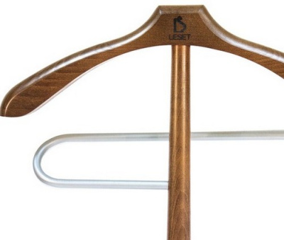 Вешалка со стулом LESET АТЛАНТА орех 